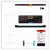 برچسب پوششی ماهوت مدل Mitsubishi Motor مناسب برای تبلت مایکروسافت Surface Pro 2 2013