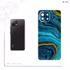 برچسب پوششی ماهوت مدل Turquoise marblewith golden streaks مناسب برای گوشی موبایل شیائومی MI 11 LITE