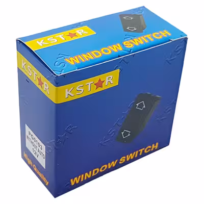 کلید شیشه بالابر خودرو کی استار مدل PG0103 مناسب برای پژو 405 بسته 2 عددی