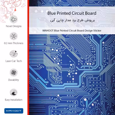 برچسب پوششی ماهوت مدل Blue_Printed_Circuit_Board-FullSkin مناسب برای گوشی موبایل آنر 50