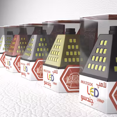 لامپ ال ای دی فوق کم مصرف 14 وات سوساز مدل چندسو SZ316 پایه E27