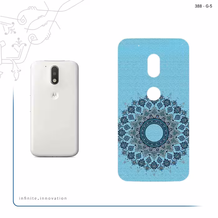 برچسب پوششی ماهوت مدل Art of Illumination 4 مناسب برای گوشی موبایل موتورولا Moto G4 Play