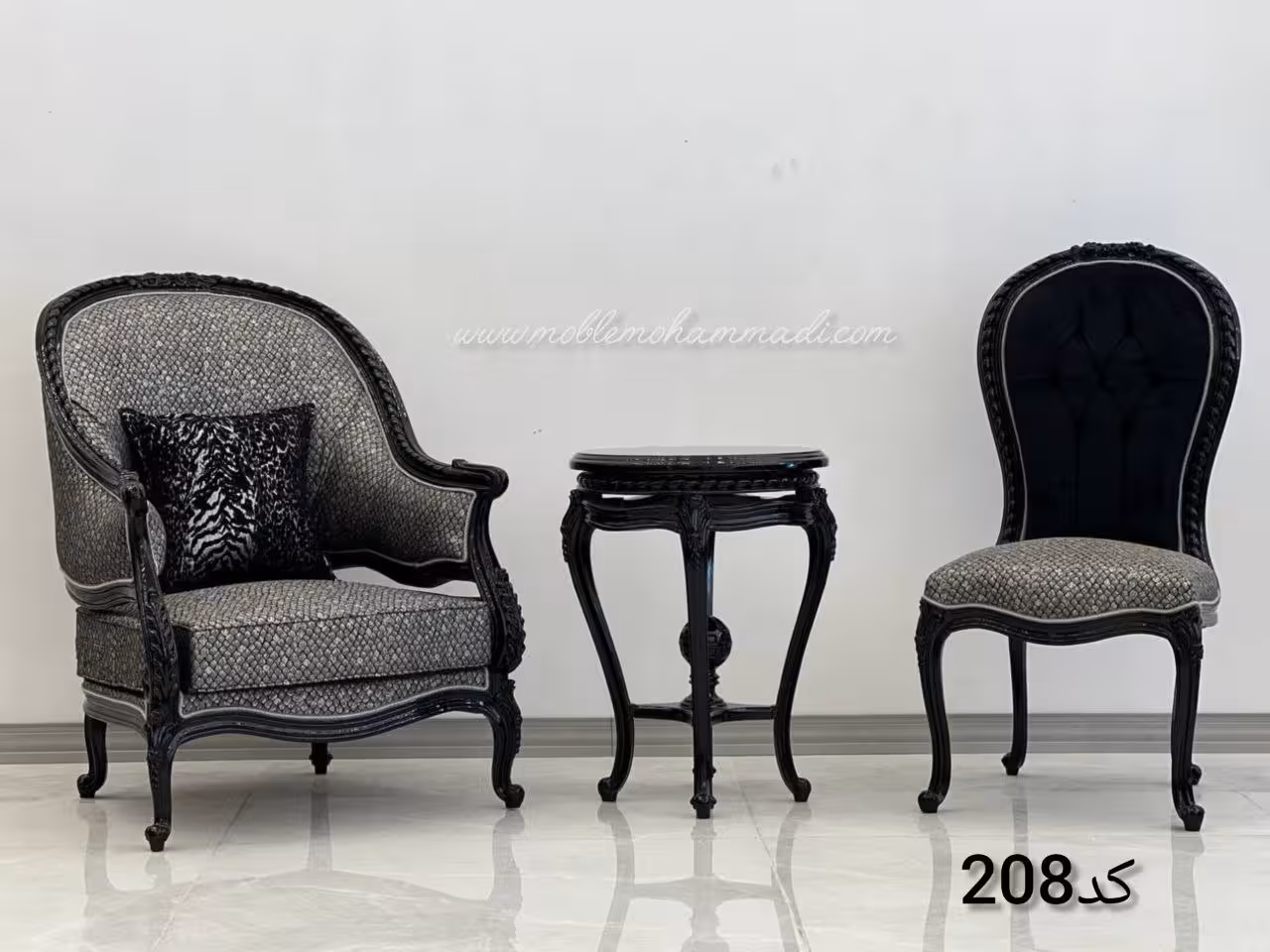 مبل کد 208 ست 9 نفره