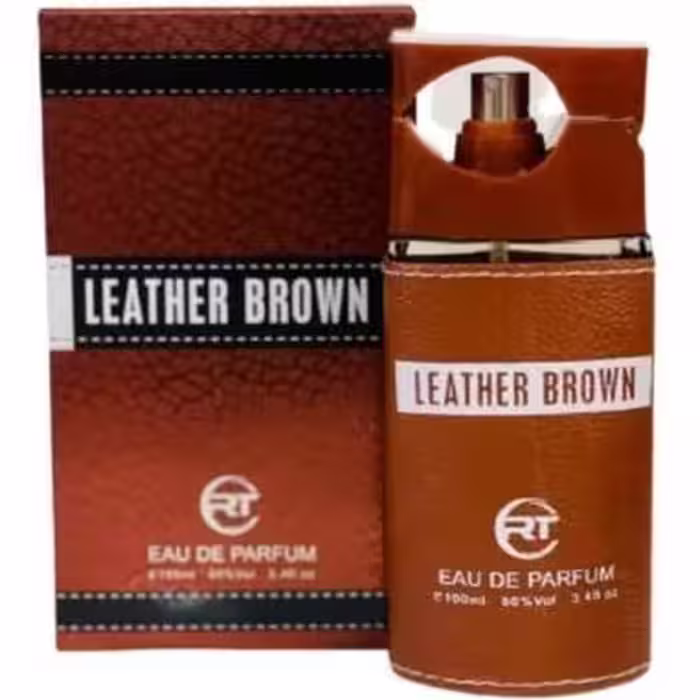 عطر مردانه Leather Brown حجم 100 میلی لیتر