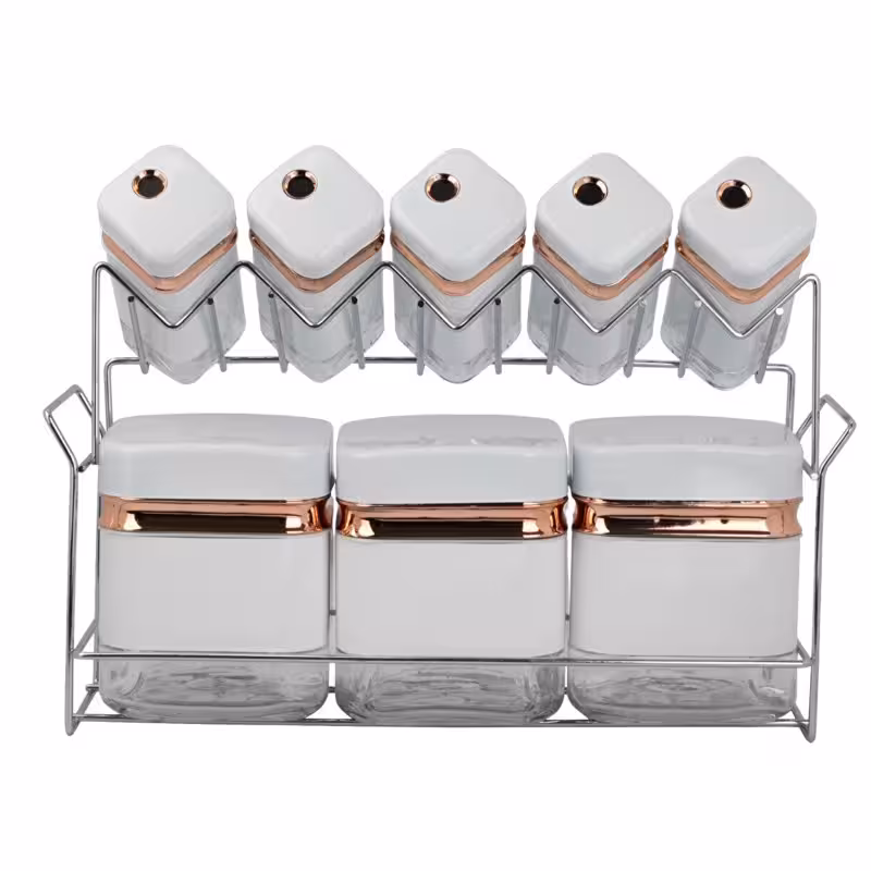 ست جای ادویه 8 پارچه پاچی مدل FIONA