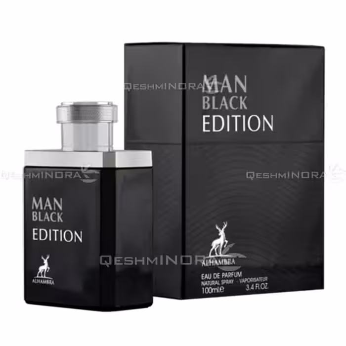 ادکلن من بلک ادیشن الحمبرا Man Black Edition Alhambra - فروشگاه قشم اینورا