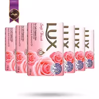 6 بسته صابون لوکس Lux مدل لمس نرم Soft Touch پک 6 تایی  (اورجینال)