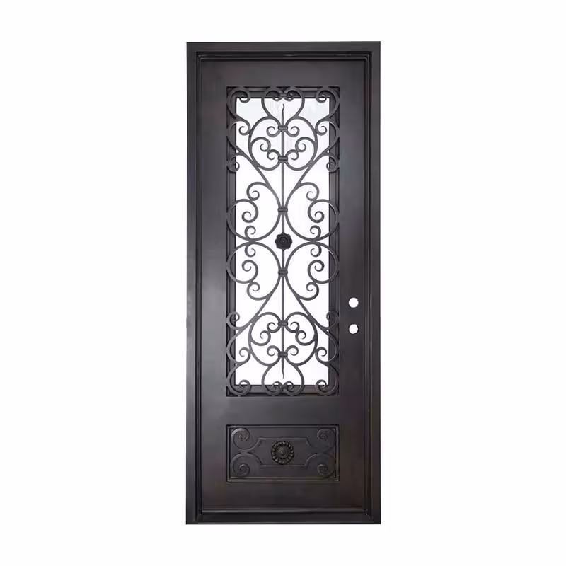 درب آهنی تک لنگه ورودی ساختمان کد 1114