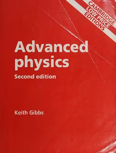 خرید و دانلود نسخه کامل کتاب Advanced Physics