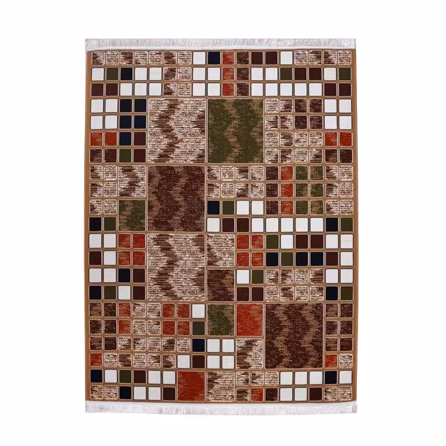 گلیم ماشینی دنیای فرش کد 33