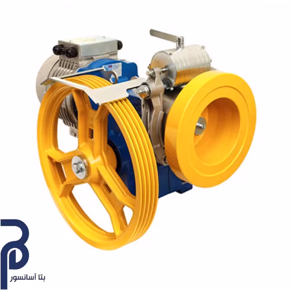 موتور گیربکس ایتال گیرز مدل FT3 1000 VVVF توان 11KW سرعت 1.6M/S