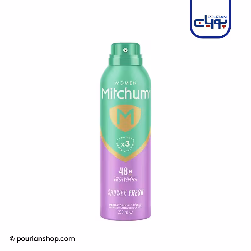 اسپری ضد تعریق زنانه شاور فرش میچام