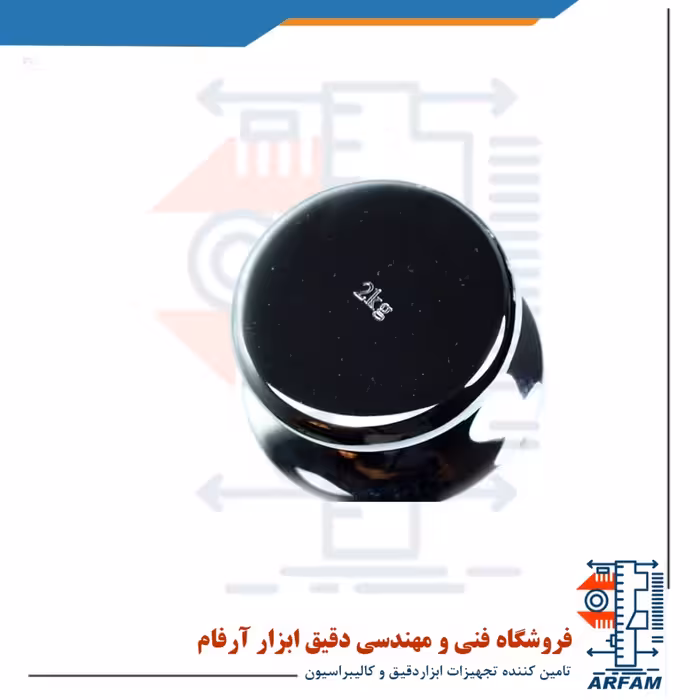 وزنه تکی کالیبراسیون 2 کیلوگرم کلاس F2