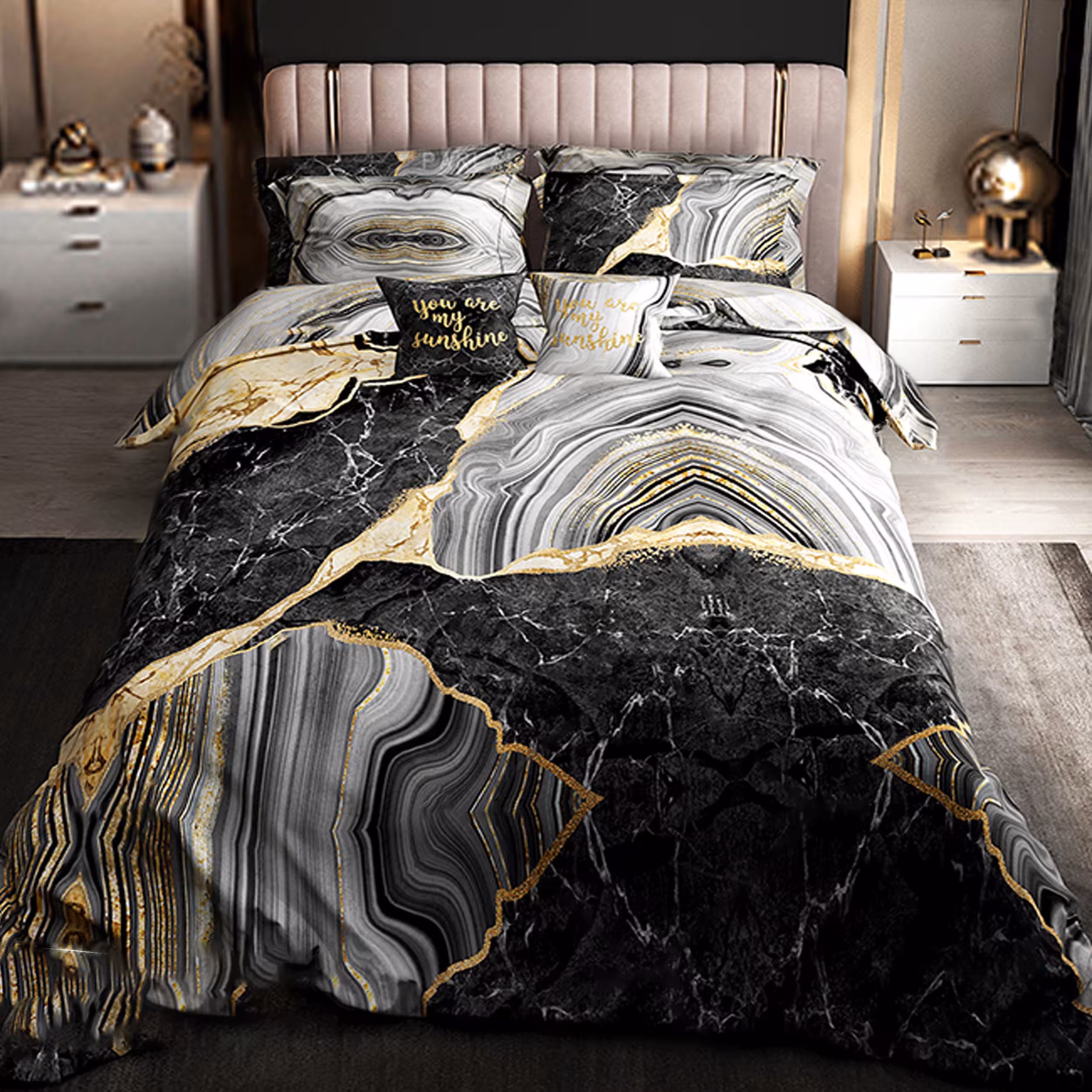 سرویس خواب مدل پارلاک کد A20 دو نفره 8 تکه