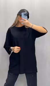 تیشرت لانگ اسپرت سوپر پنبه ساده