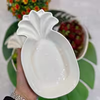 کاسه گود طرح آناناس سرامیکی