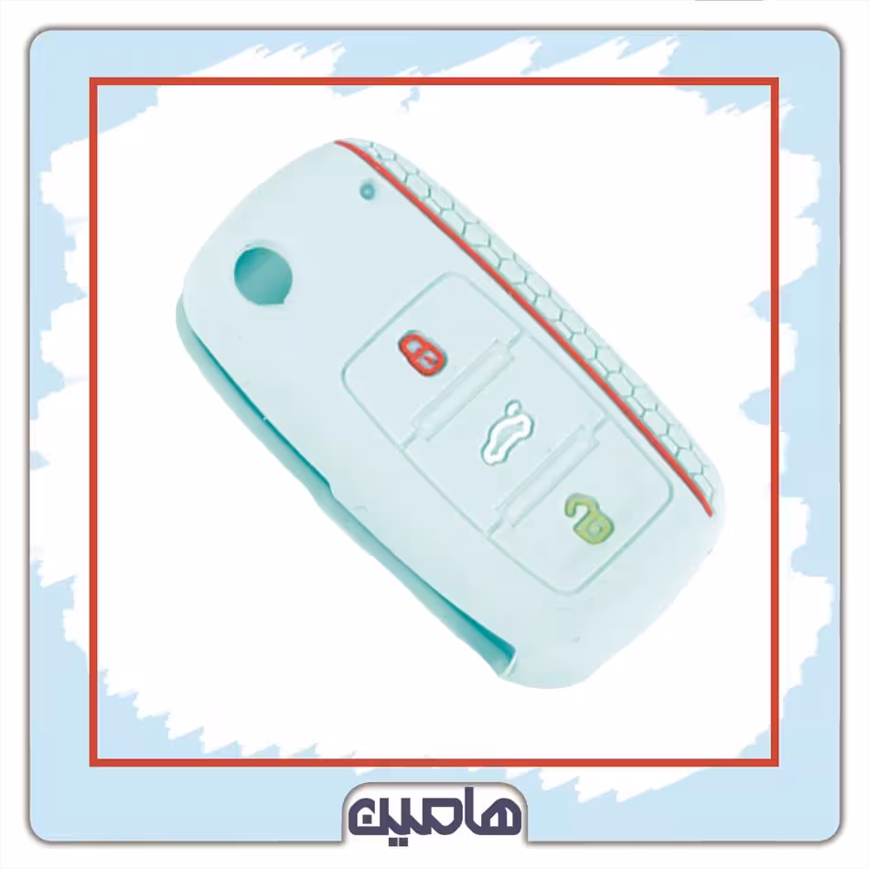 کیف سیلیکونی سمند تاشو سه دکمه