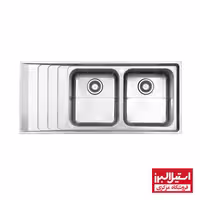 سینک توکار فانتزی 734استیل البرز