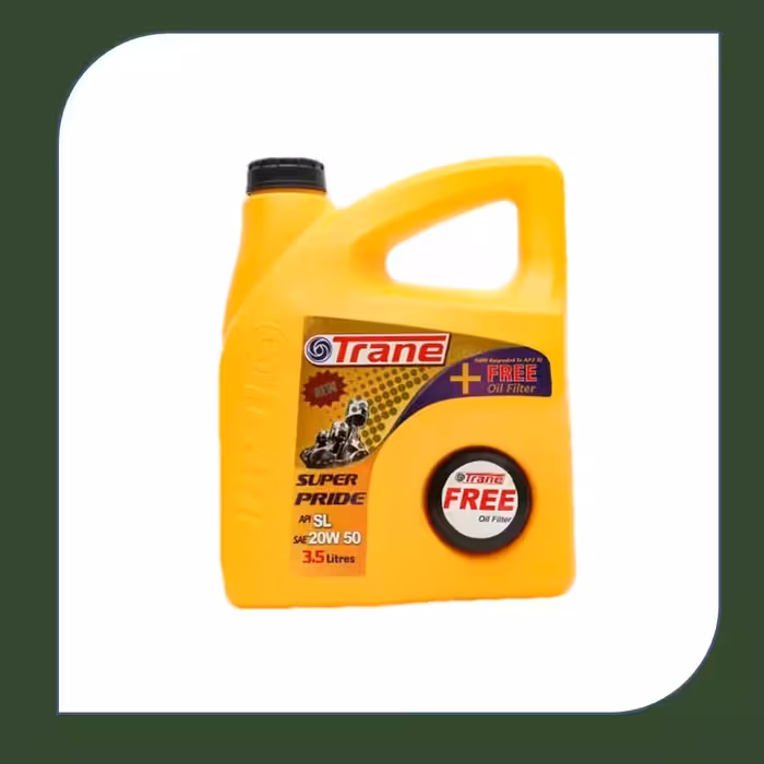 روغن موتور 20w50 SL پلاس سوپر پراید پلاستیکی ترن 3.5 لیتری با فیلتر روغن رایگان