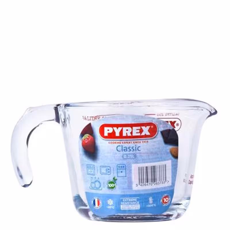 شیرجوش پیرکس اصل فرانسه حجم 1 لیتر مدرج 