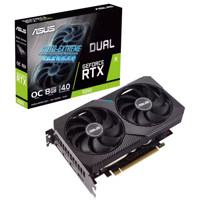 کارت گرافیک ایسوس مدل ASUS Dual GeForce RTX 3050 OC Edition 8GB GDDR6