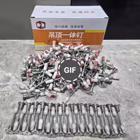 میخ پیچ بسته 100 تایی باس مدل NG25