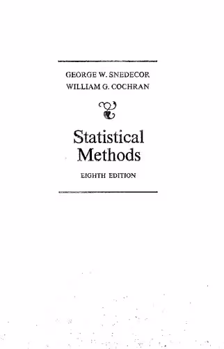 خرید و دانلود نسخه کامل کتاب Statistical Methods
