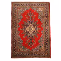 فرش قدیمی دستباف شش متری مدل تبریز