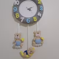 ساعت نمدی خرسی