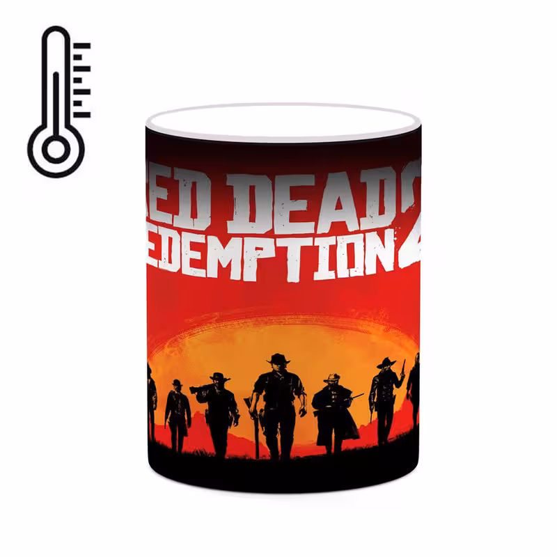 خرید ماگ-لیوان حرارتی   بازی رد دد Red Dead Redemption II کد mgh30041