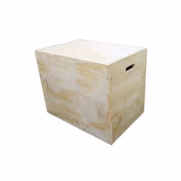 جامپ باکس سه وجهی چوبی کراسفیت Three-sided wooden jump box