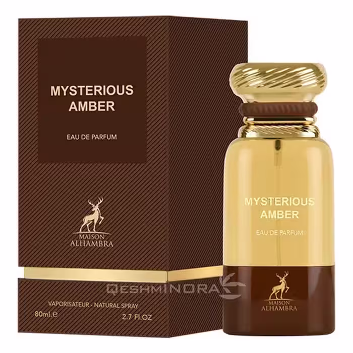 ادوپرفیوم مردانه/زنانه میستریوس امبر الحمبرا (تام فورد امبر ابسولوت) 80 میلی لیتر | Alhambra Mysterious Eau De Parfum 80ml