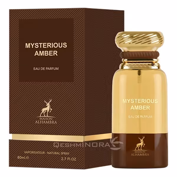 ادوپرفیوم مردانه/زنانه میستریوس امبر الحمبرا (تام فورد امبر ابسولوت) 80 میلی لیتر | Alhambra Mysterious Eau De Parfum 80ml
