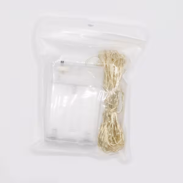 ریسه ال ای دی مفتولی 10متری با جای باتری