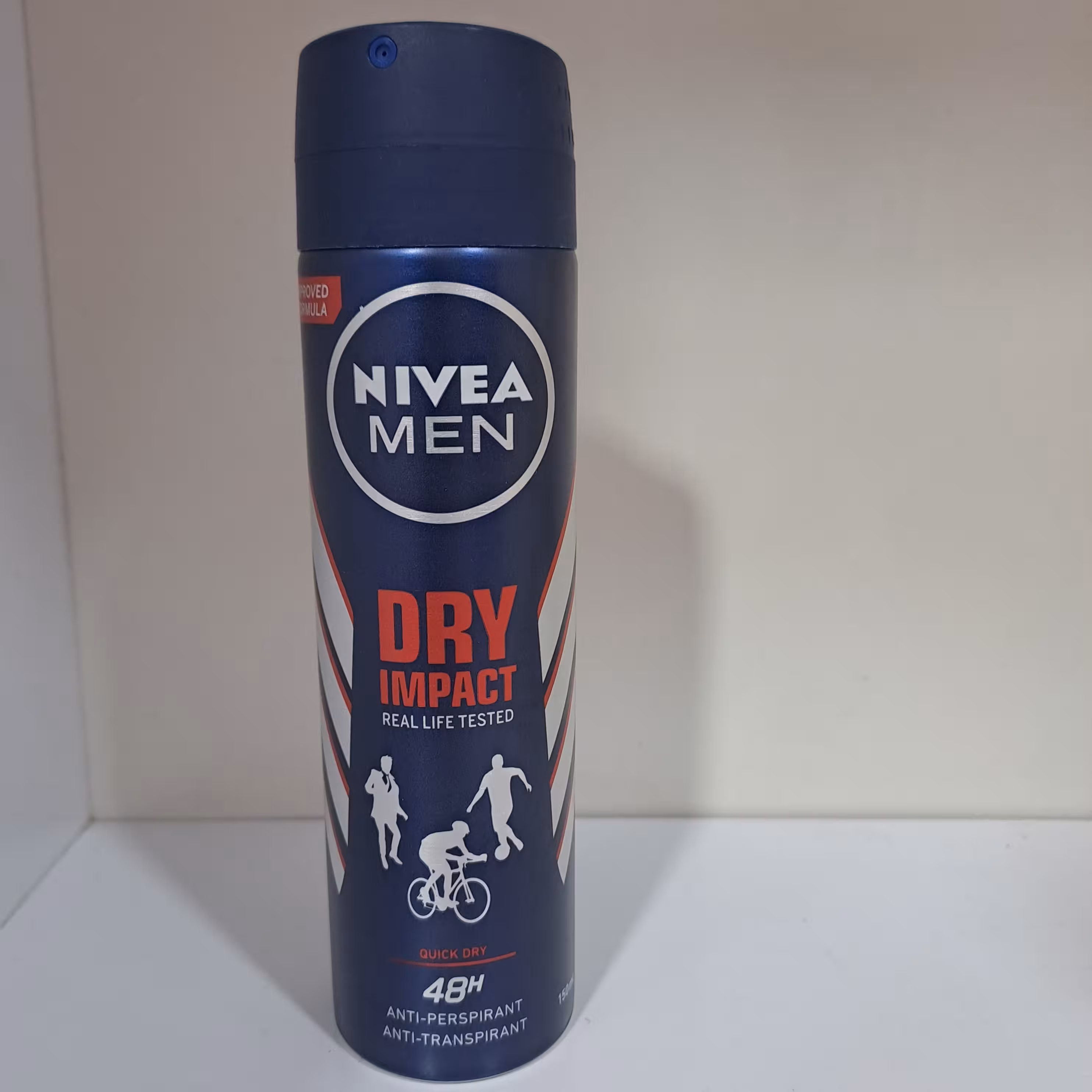 اسپری خوشبو کننده بدن مردانه نیوآ مدل Dry Impact real life tested حجم 150 میلی لیتر