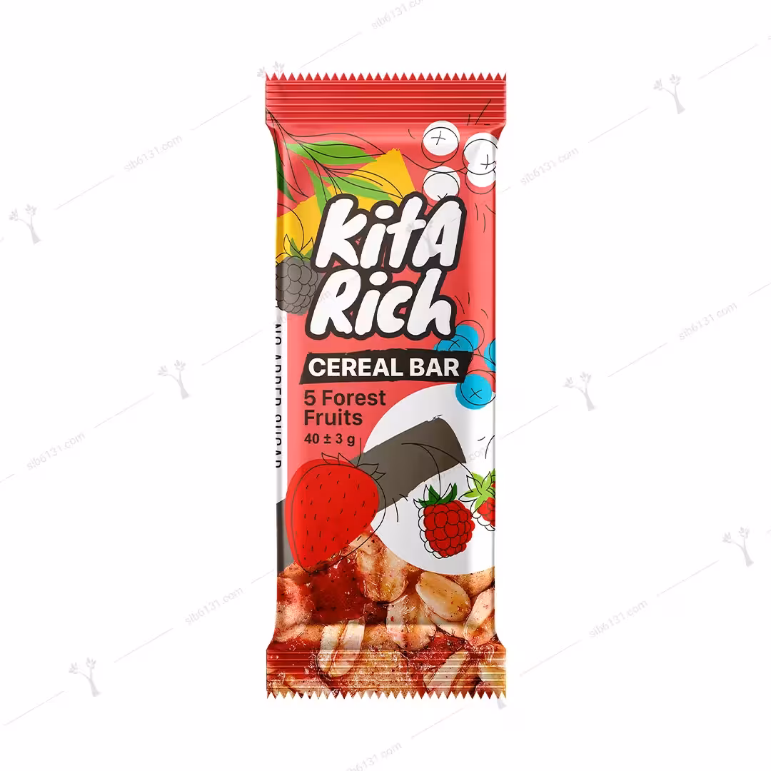 بار فشرده مخلوط غلات و توت خشک کیتاریچ 40 گرمی