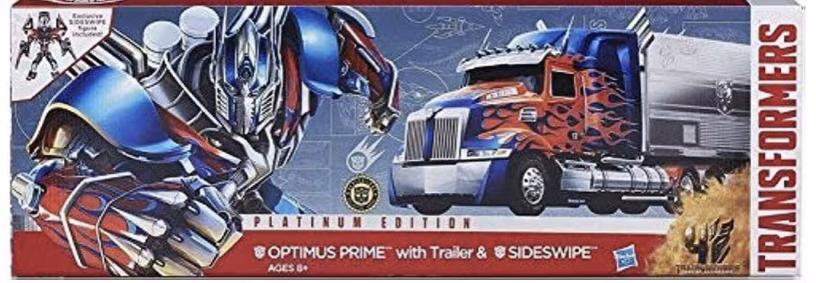 ست 2 عددی رباتیک کامیون شخصیت اوپتیموس پرایم برند هاسبرو