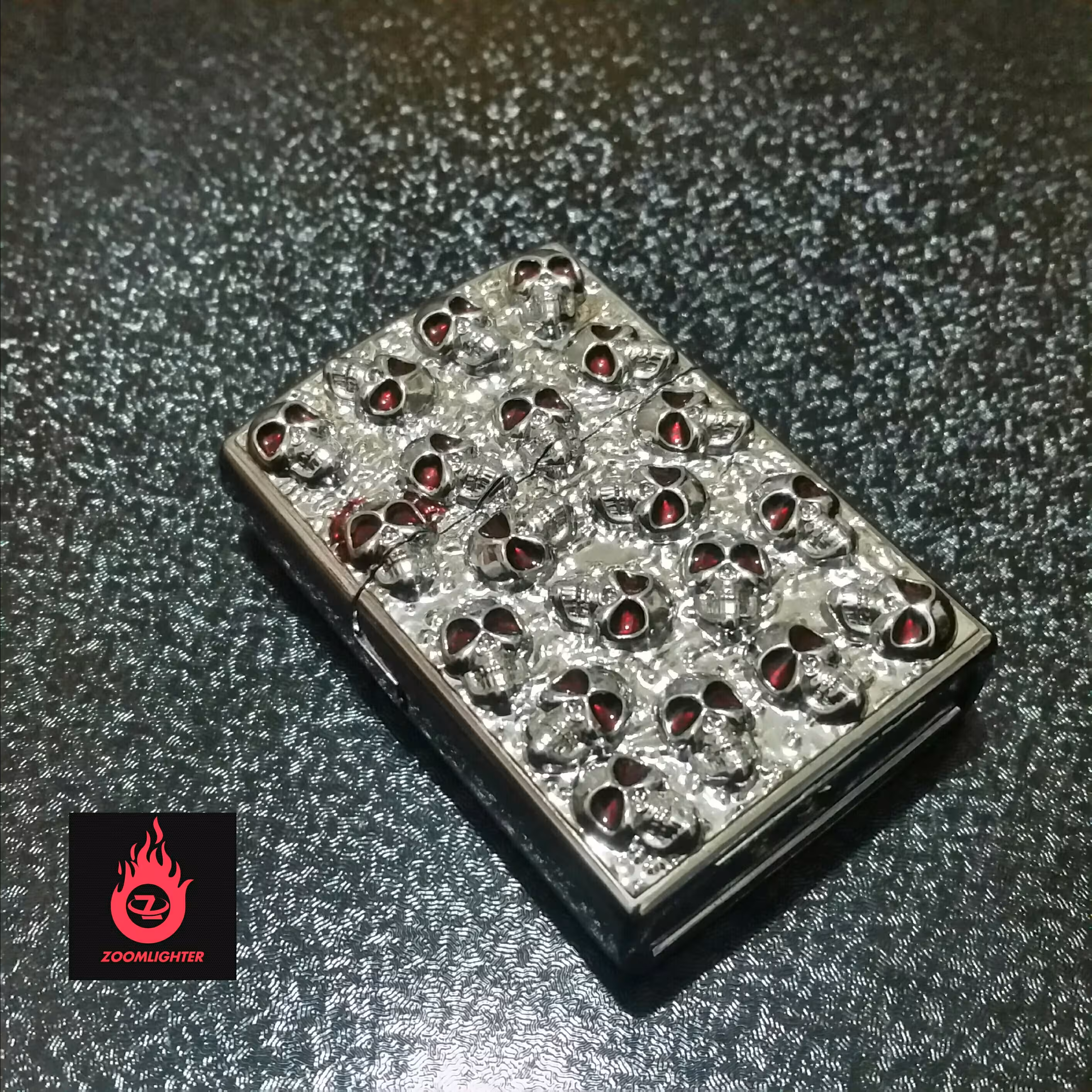 فندک گازی سنگی طرح اسکلتی