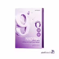 ماسک ورقه ای شماره 9 نامبوزین لیفتینگ و ضد چروک صورت و گردن 4 عددی مدل numbuzin No.9 Sheet Mask