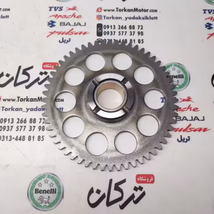 دنده بزرگ استارت موتور بنلی 150 و 180 (کیفیت درجه 1)