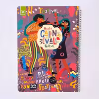 دفتر 40 برگ سیمی برجسته عرش