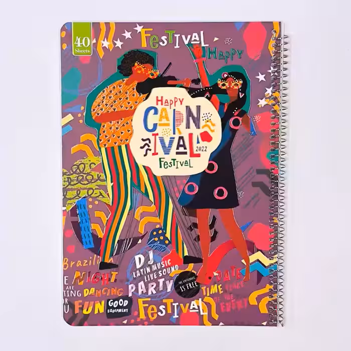 دفتر 40 برگ سیمی برجسته عرش