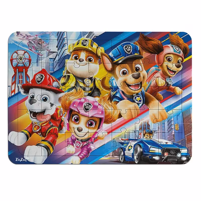 خرید و قیمت پازل چوبی 35 تکه طرح سگ های نگهبان کد 351043