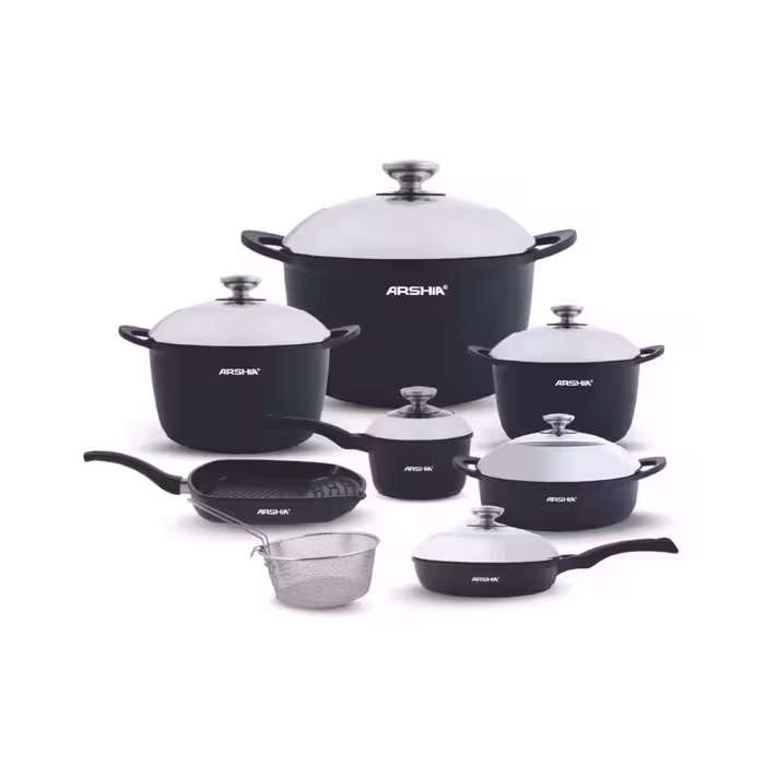 سرویس قابلمه 14 پارچه عرشیا مدل دایکاست CO395-2985