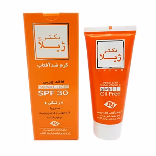 دکتر ژیلا ضدافتاب رنگی فاقد چربی30