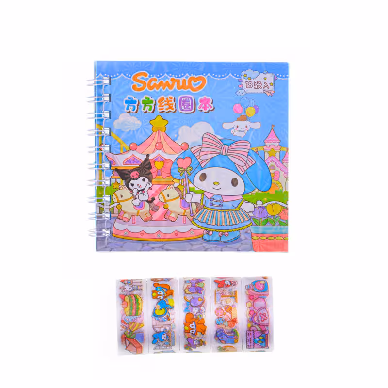 بسته لوازم تحریر مدل ملودی و کرومی بسته 6 عددی | کالا مکس