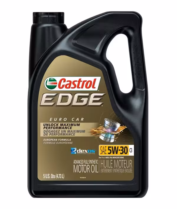 روغن موتور کاسترول ایدج 5w30 مدل Euro Car