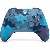 دسته بازی ایکس باکس Series S-X اورجینال آبی چریکی | Controller Mineral Camo Xbox Series