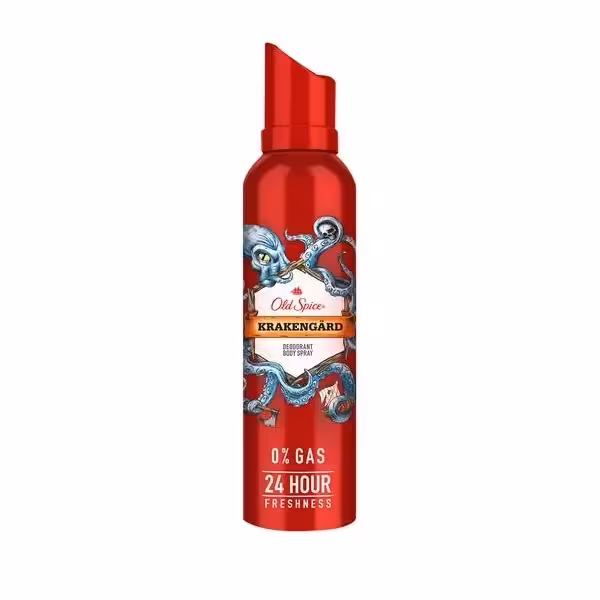 اسپری ضد تعریق حجم 140 میل مدل Kraken Gard اولد اسپایس - Old Spice