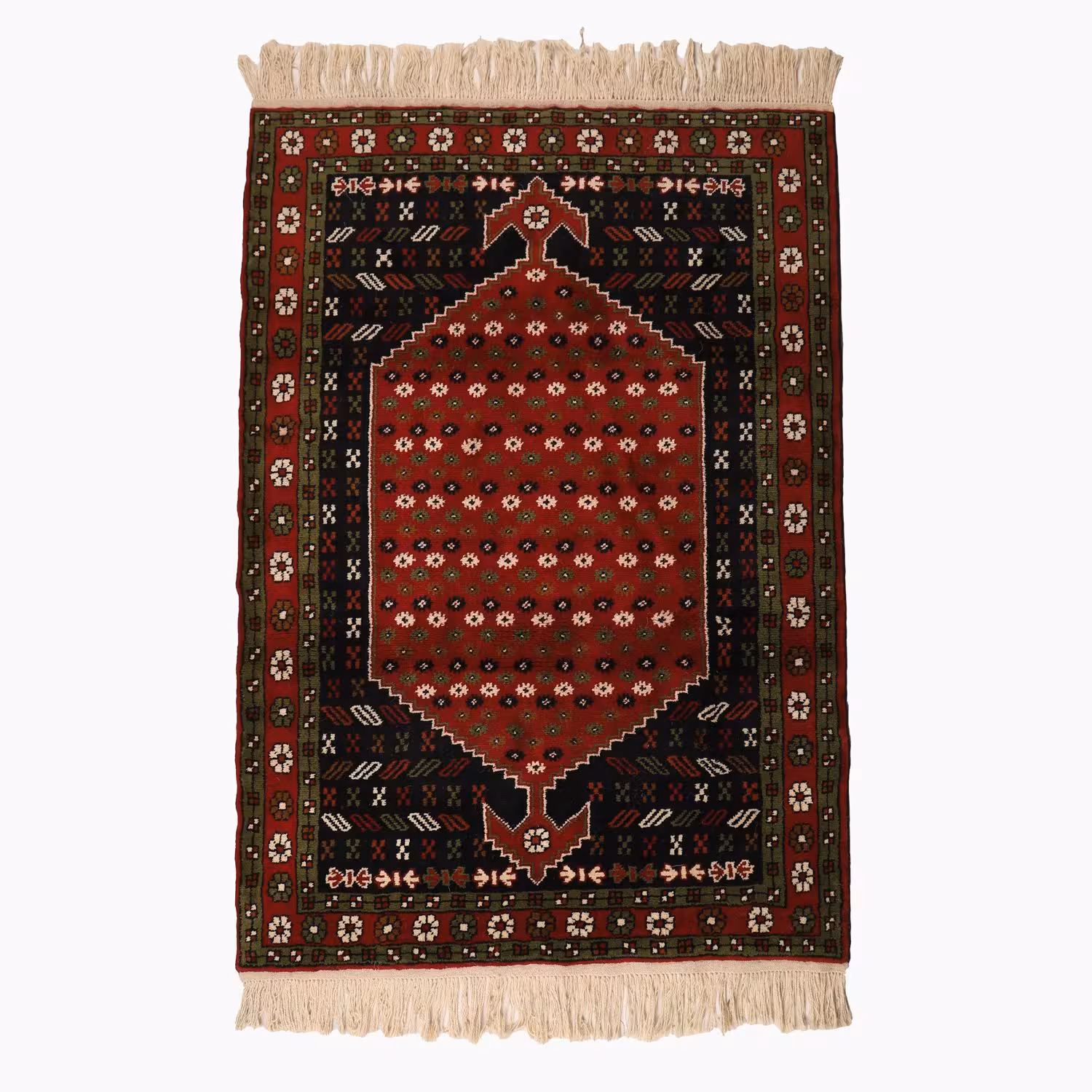 فرش دستباف دو و نیم متری طرح خراسان کد 4020313